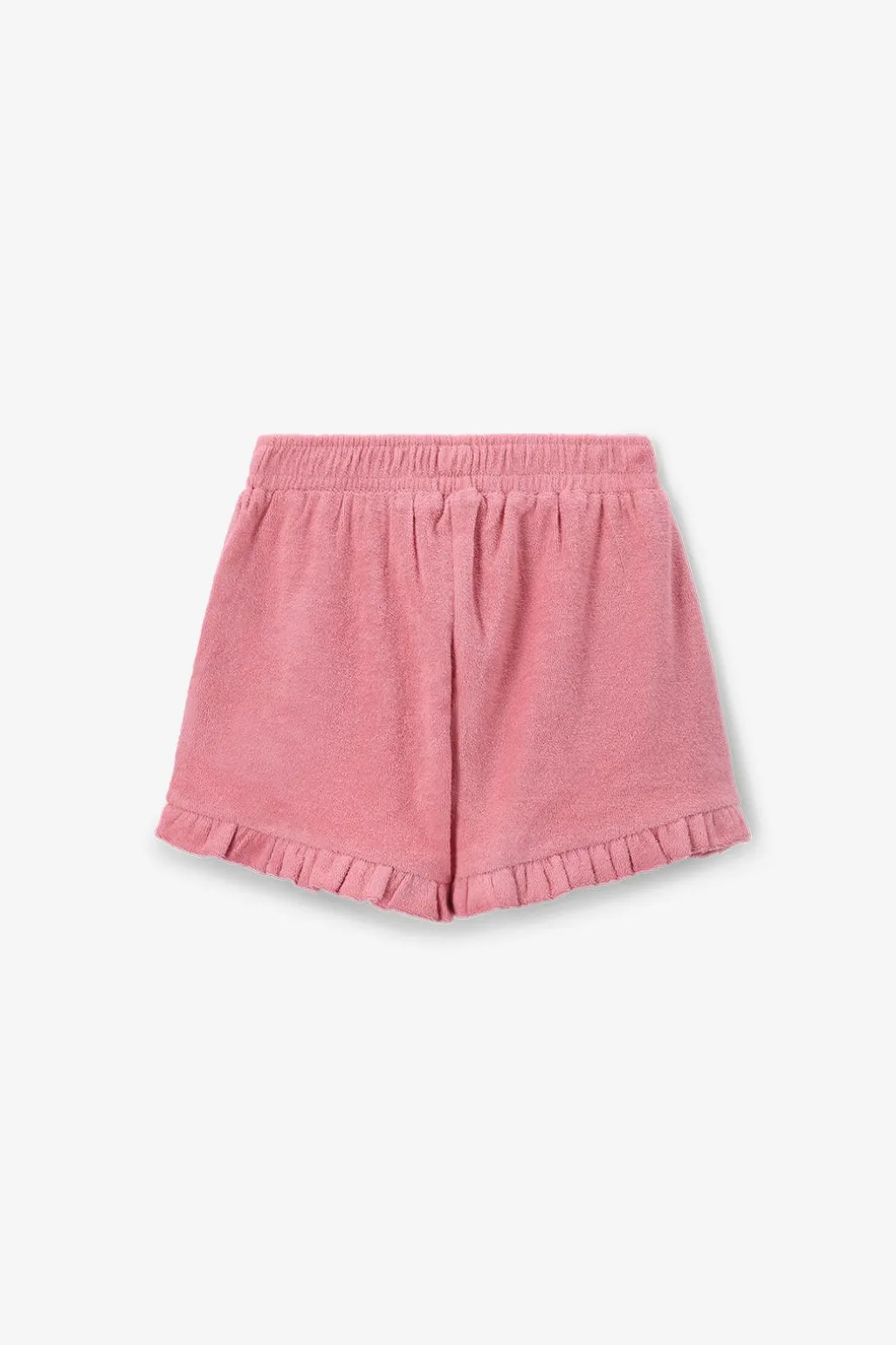 Lichtroze badstof short