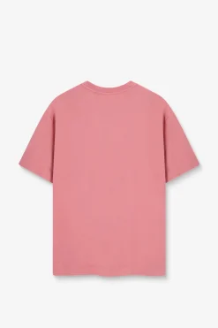 Lichtroze boxy T-shirt
