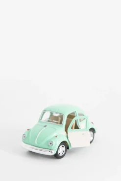 Metalen volkswagen beetle pastel lichtgroen