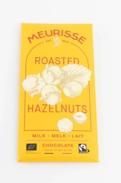 Meurisse chocoladereep melk Roasted Hazelnuts