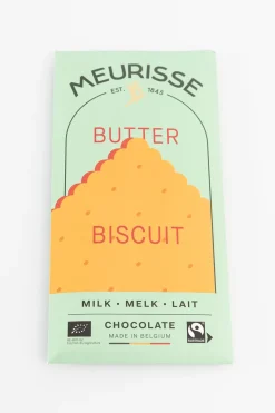 Meurisse chocoladereep melk Butter Biscuit