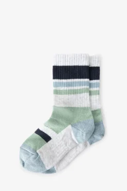 MP Denmark Lichtgroene colourblock sokken