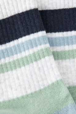 MP Denmark Lichtgroene colourblock sokken