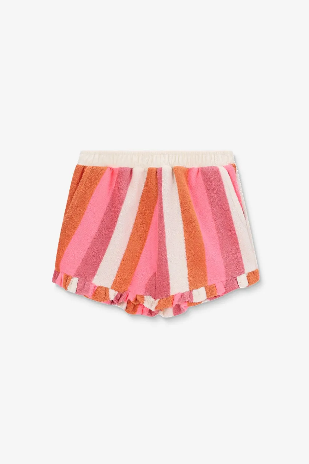 Multicolour badstof short
