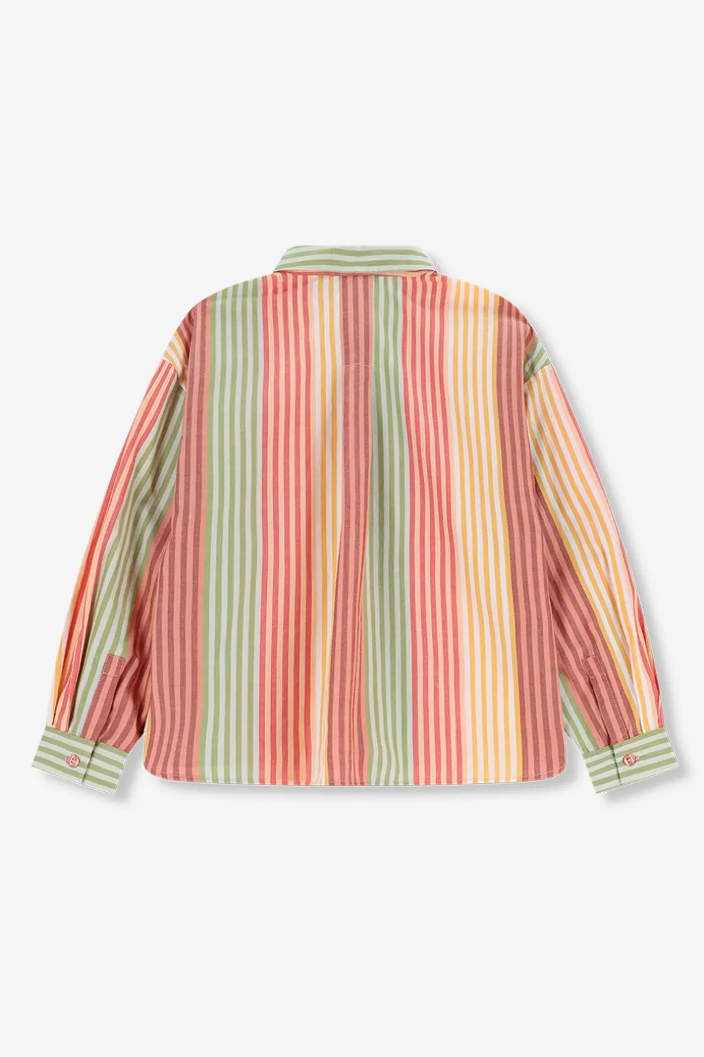 Multicolour blouse met strepen