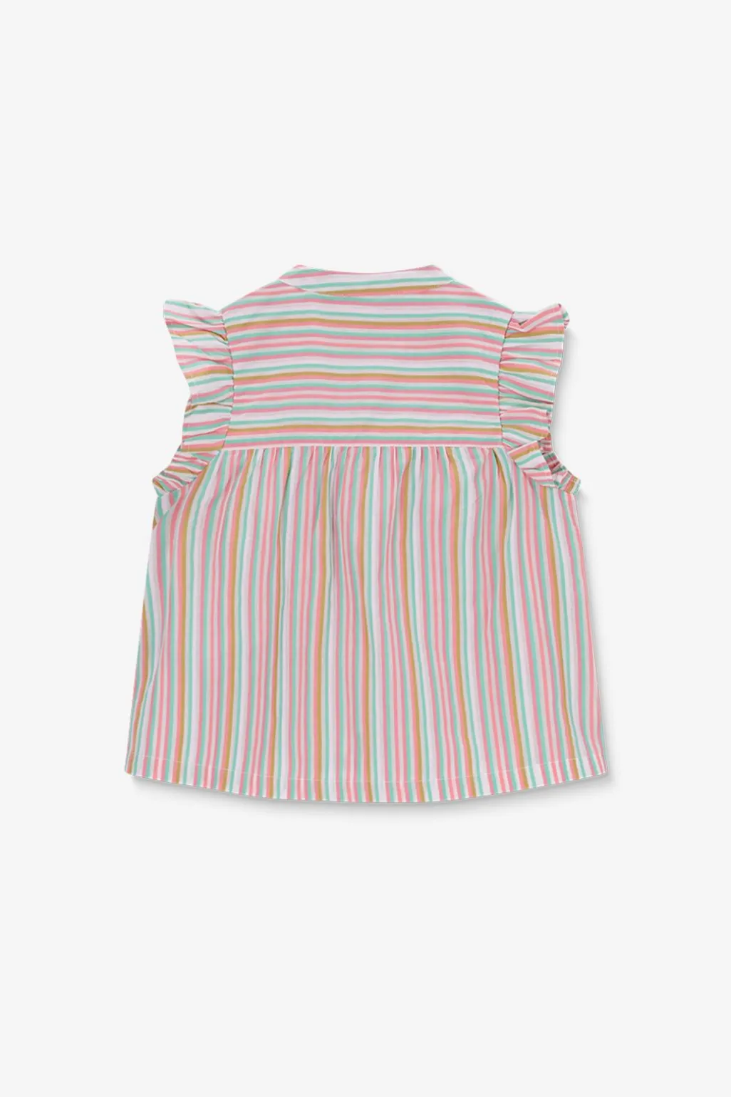 Multicolour blouse met strepen