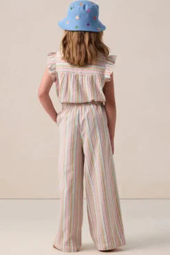 Multicolour broek met strepen