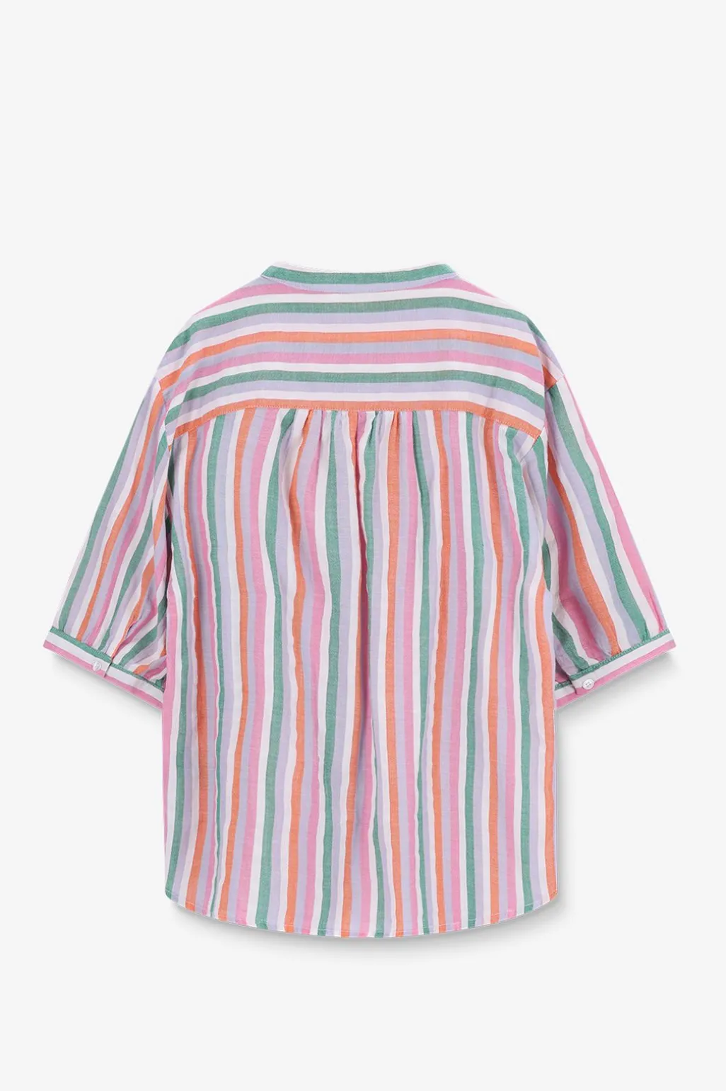 Multicolour gestreepte blouse