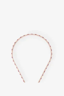 Multicolour haarband met kraaltjes
