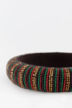 Multicolour haarband met kraaltjes