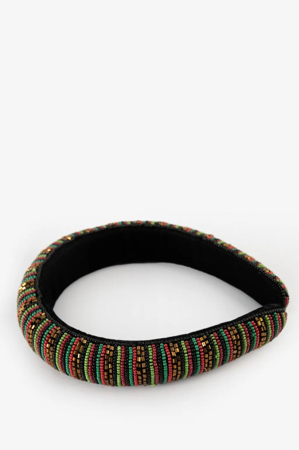 Multicolour haarband met kraaltjes