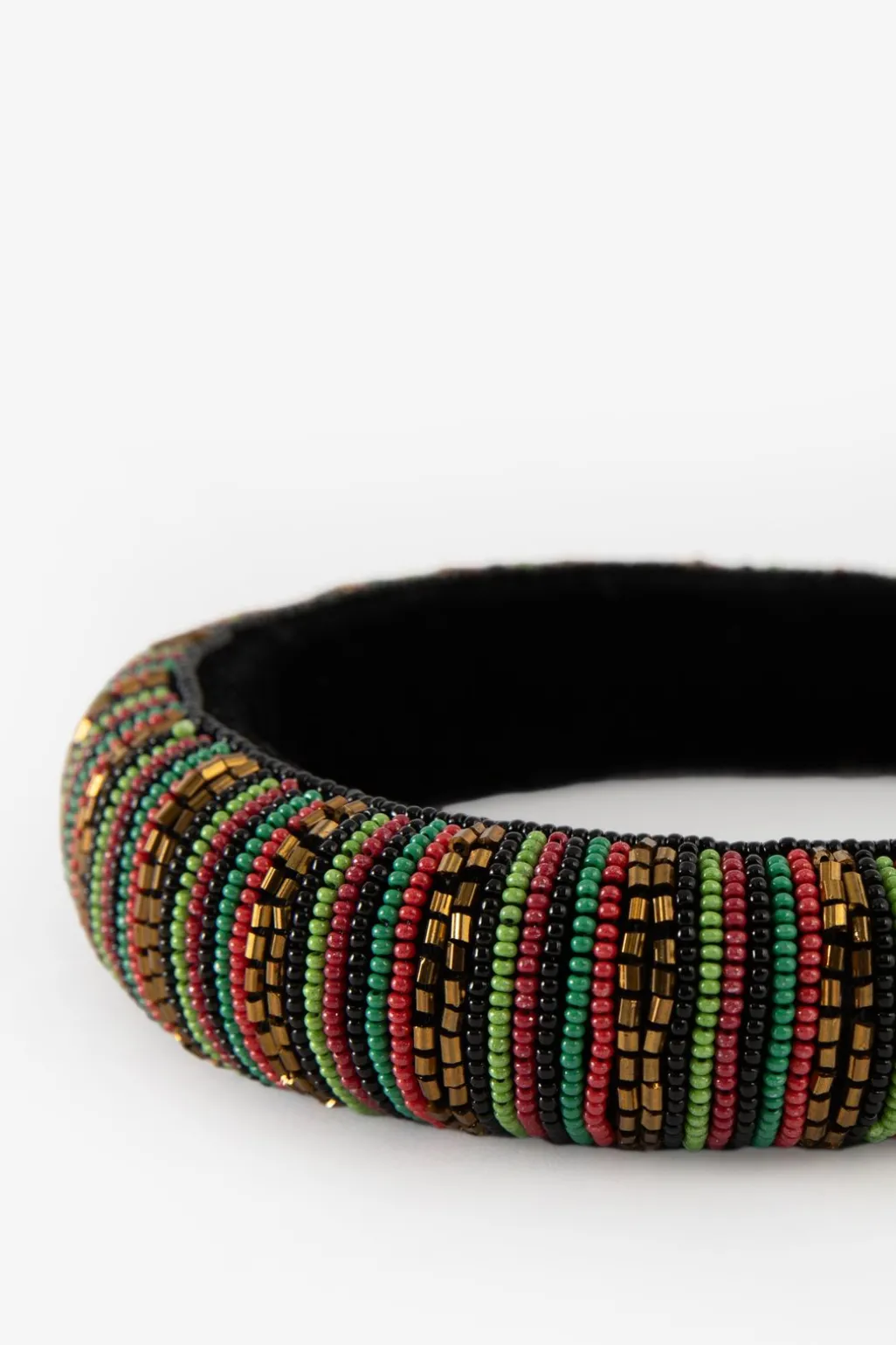 Multicolour haarband met kraaltjes