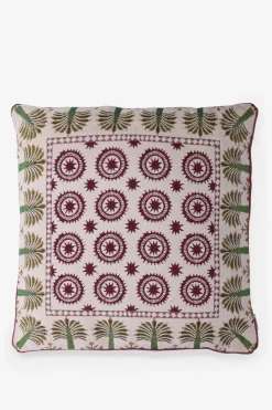 Multicolour kussen met dessin