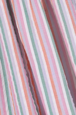 Multicolour maxi jurk