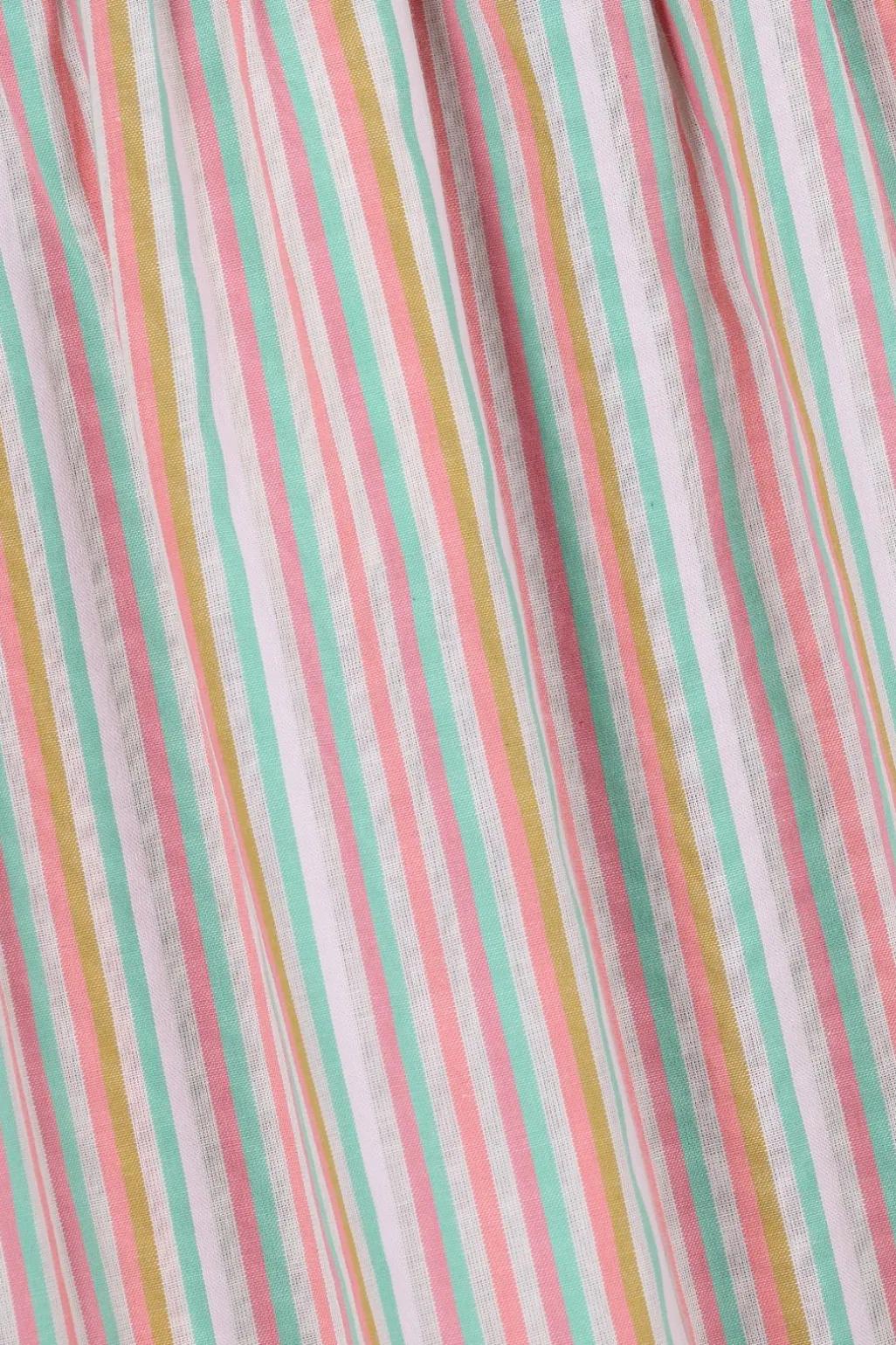 Multicolour maxi-jurk met strepen