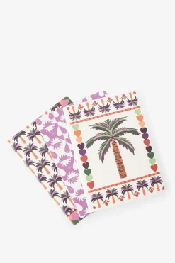 Multicolour notitieboek set met print