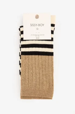 Multicolour sokken met lurex