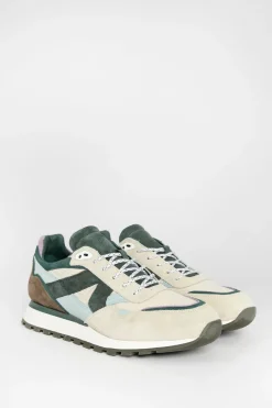 Multicolour suède sneakers