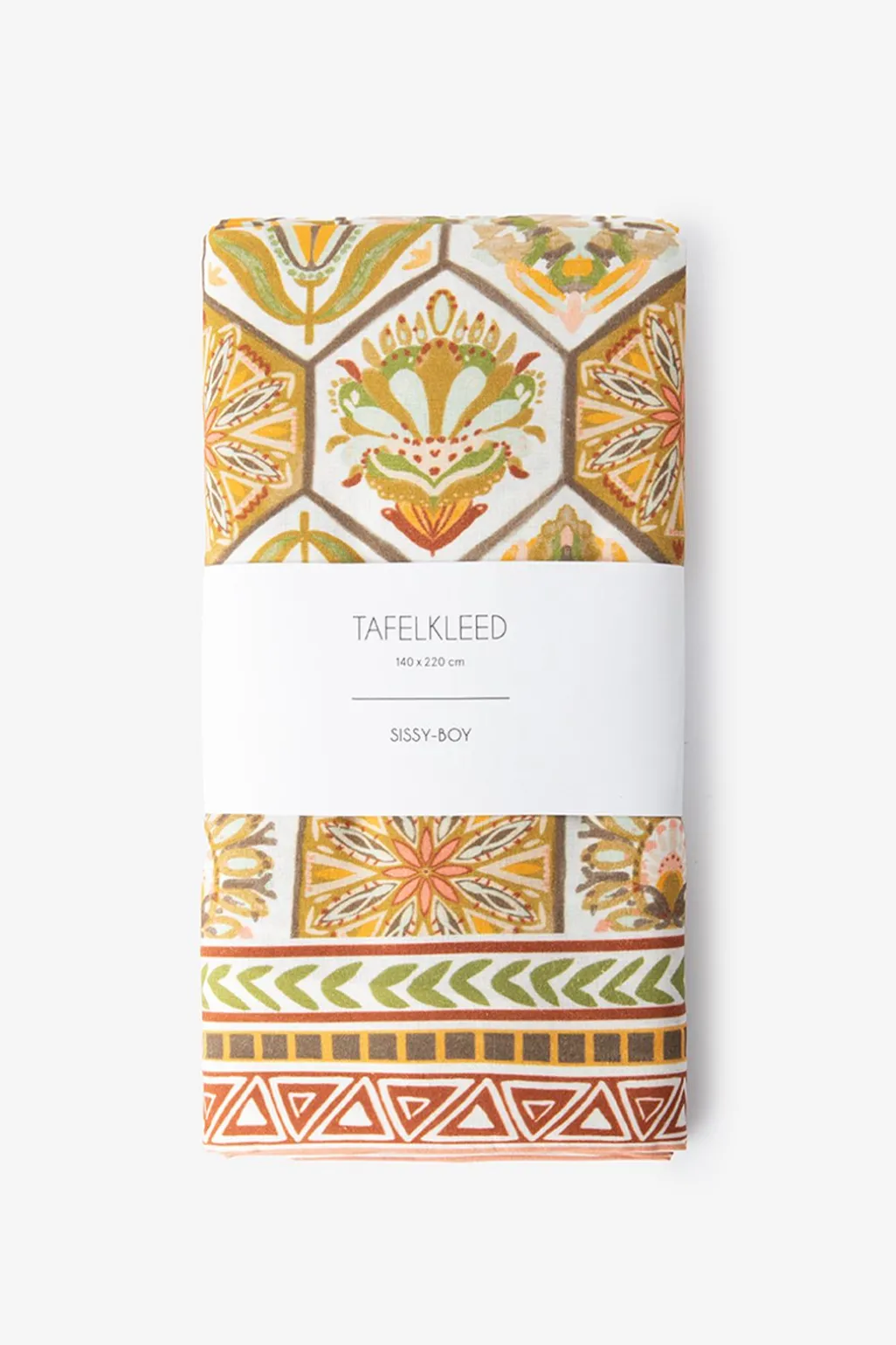 Multicolour tafelkleed met bloemenprint (140x220 cm)
