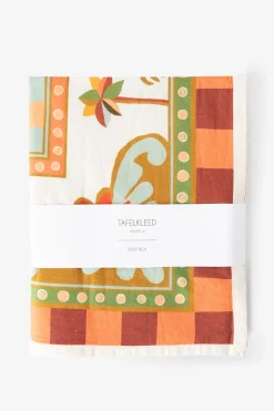 Multicolour tafelkleed met print (160x300cm)