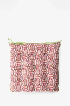 Multicolour tuinkussen met paisly print