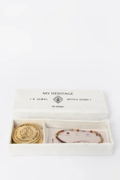 My heritage armband lucky stones