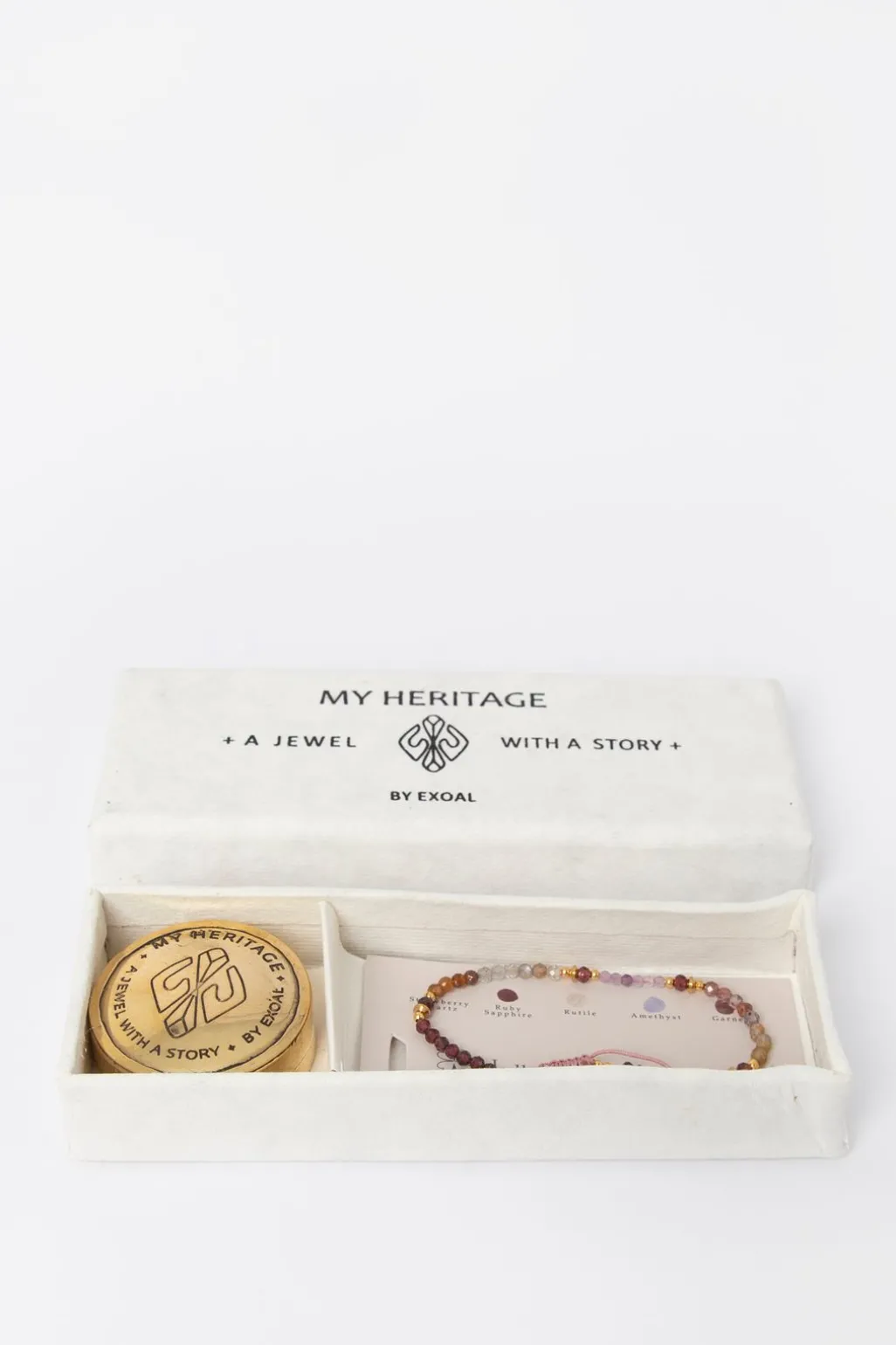 My heritage armband lucky stones