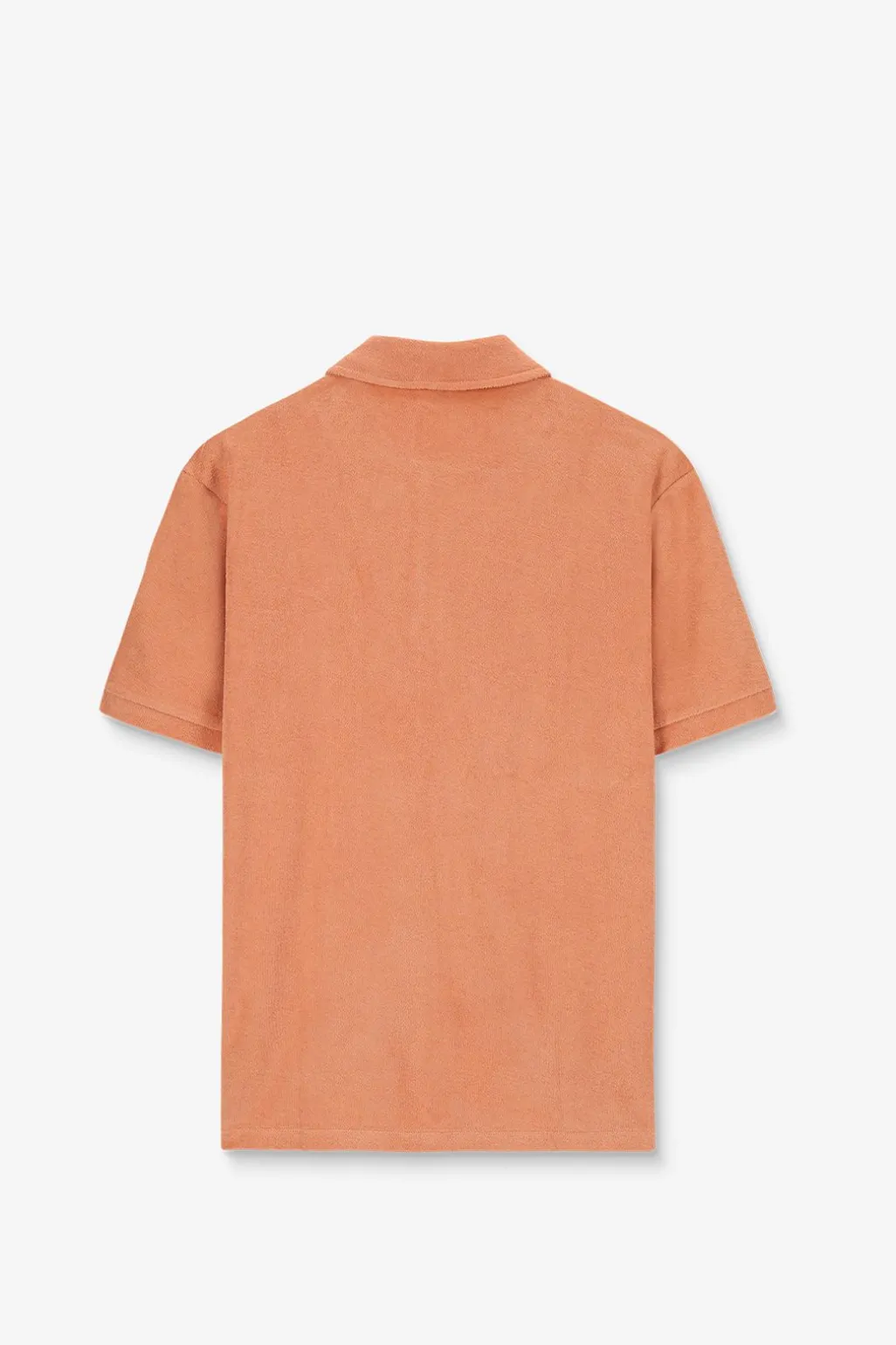 Oranje badstof polo