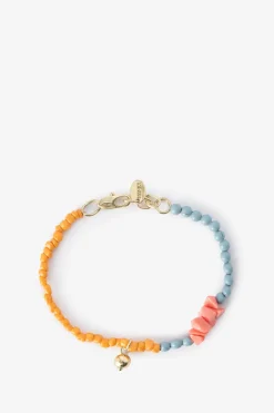 Oranje beads armband
