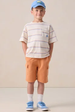 Oranje cargo short