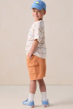 Oranje cargo short