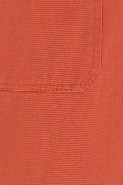 Oranje denim jumpsuit