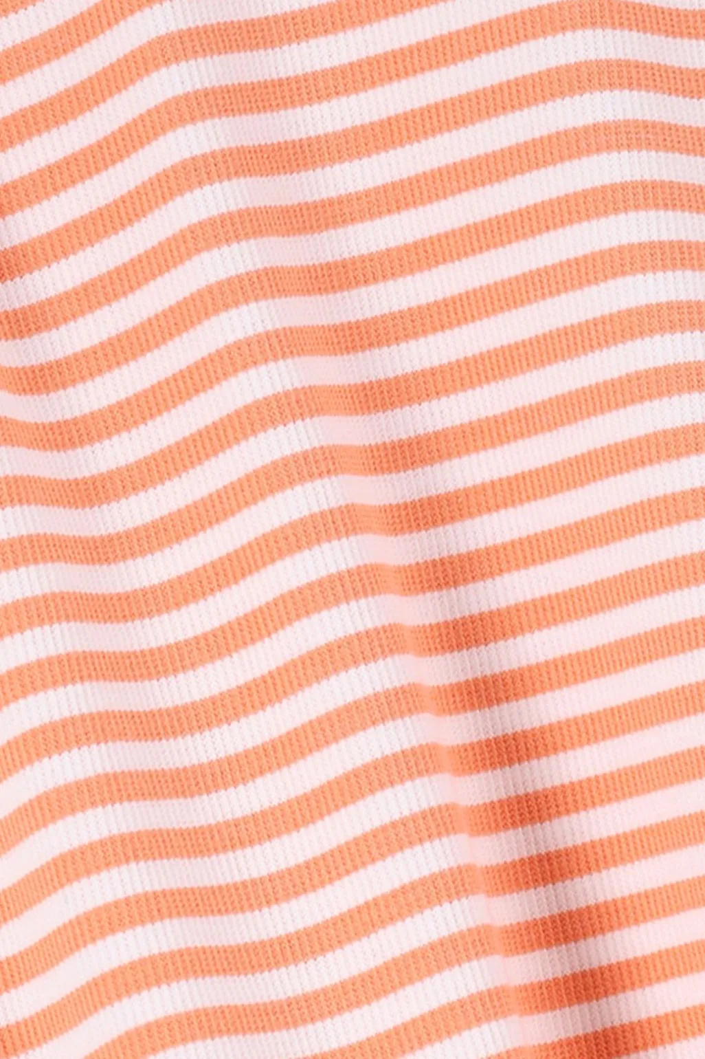 Oranje gestreept t-shirt