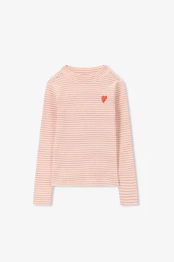 Oranje gestreepte longsleeve