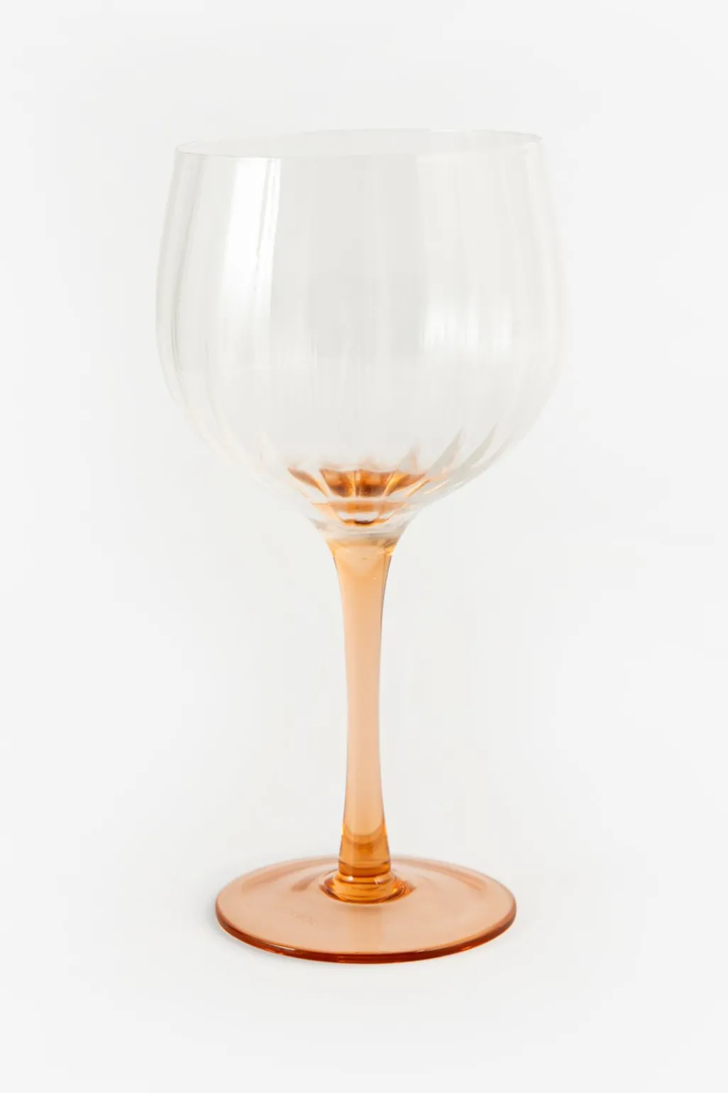 Oranje gin tonic glazen scallop