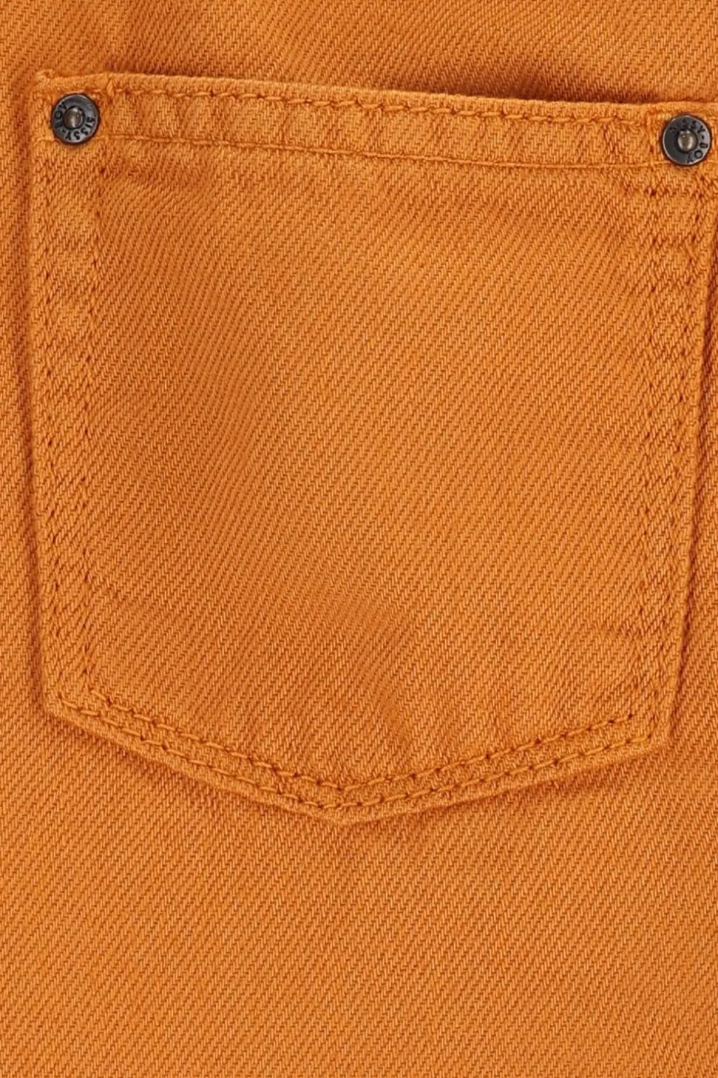 Oranje korte denim rok