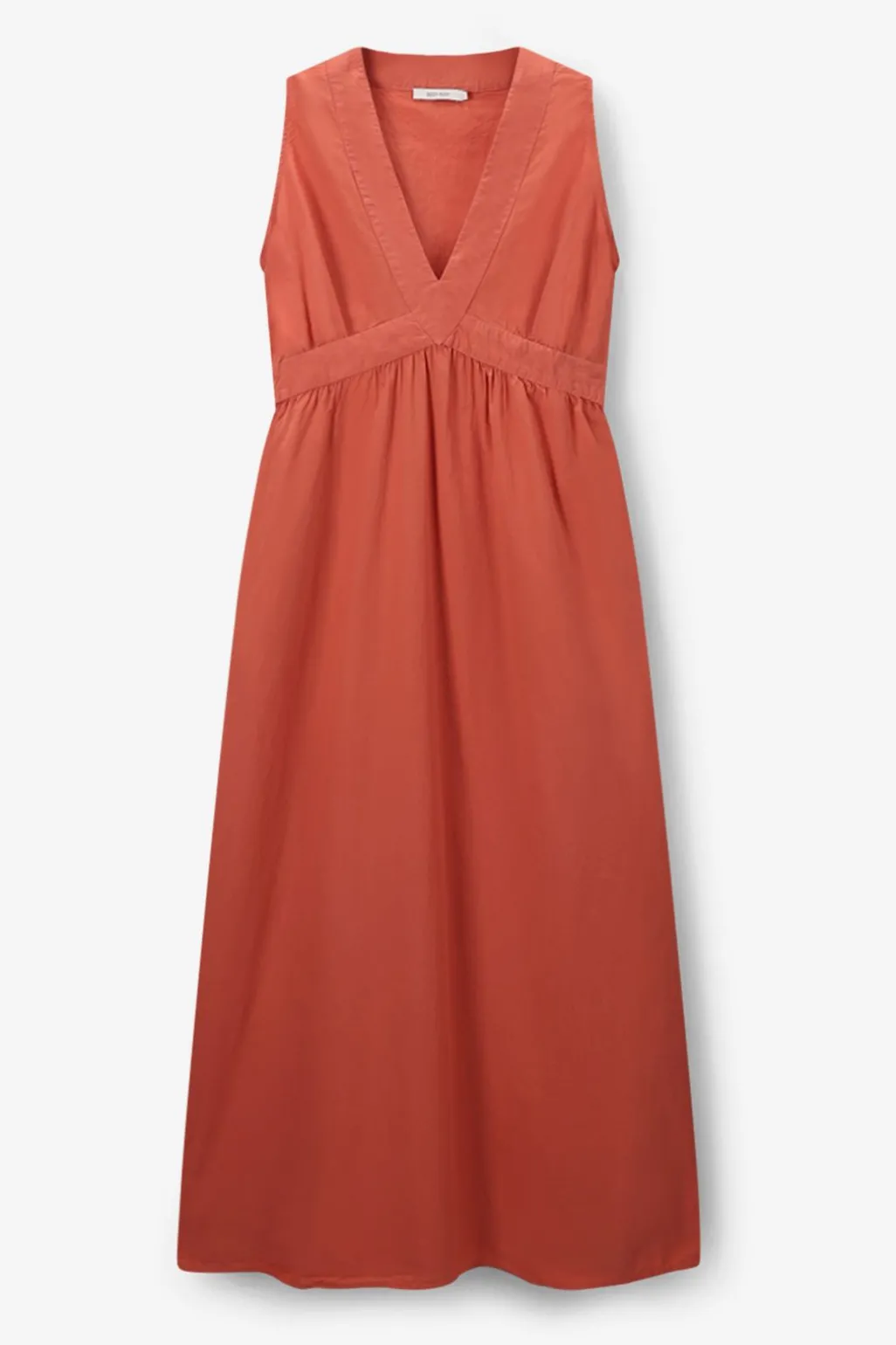 Oranje maxi jurk