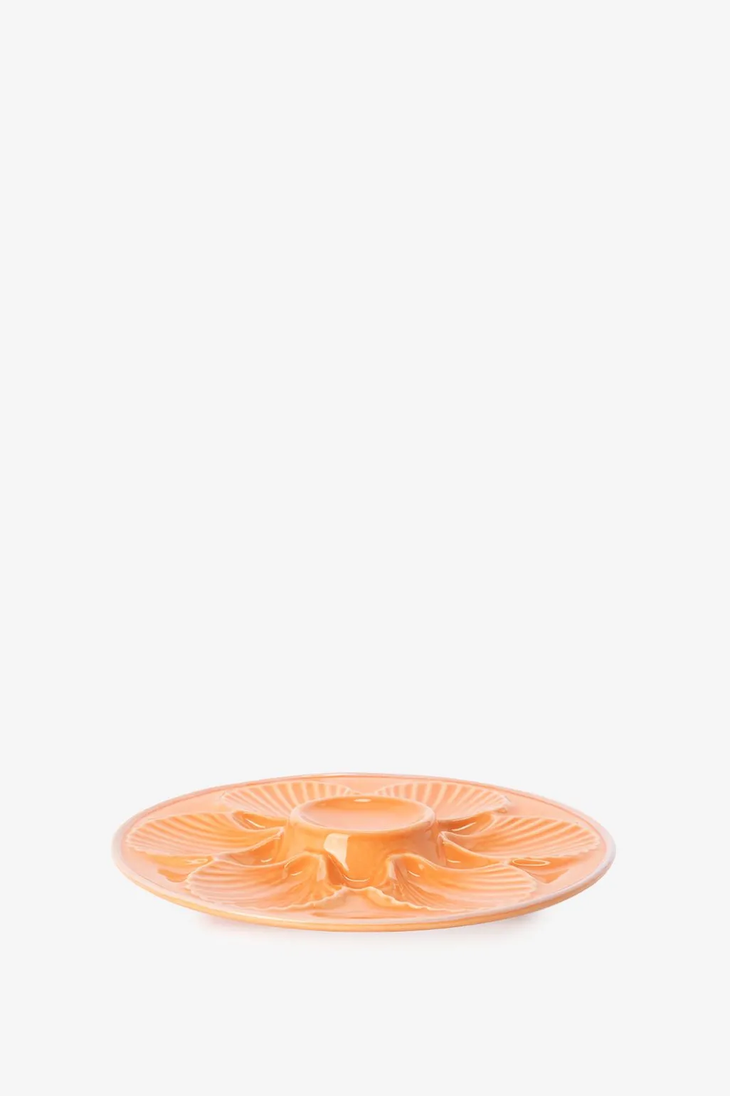 Oranje oesters presenteerschaal