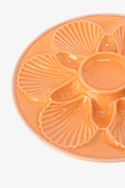 Oranje oesters presenteerschaal