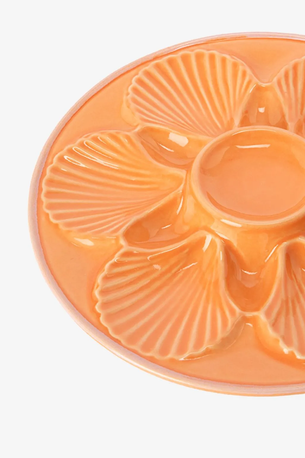Oranje oesters presenteerschaal