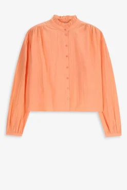 Oranje oversized blouse