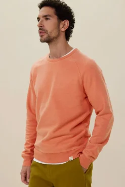 Oranje raglan sweater