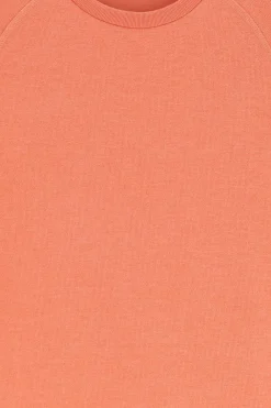Oranje raglan sweater