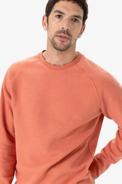 Oranje raglan sweater