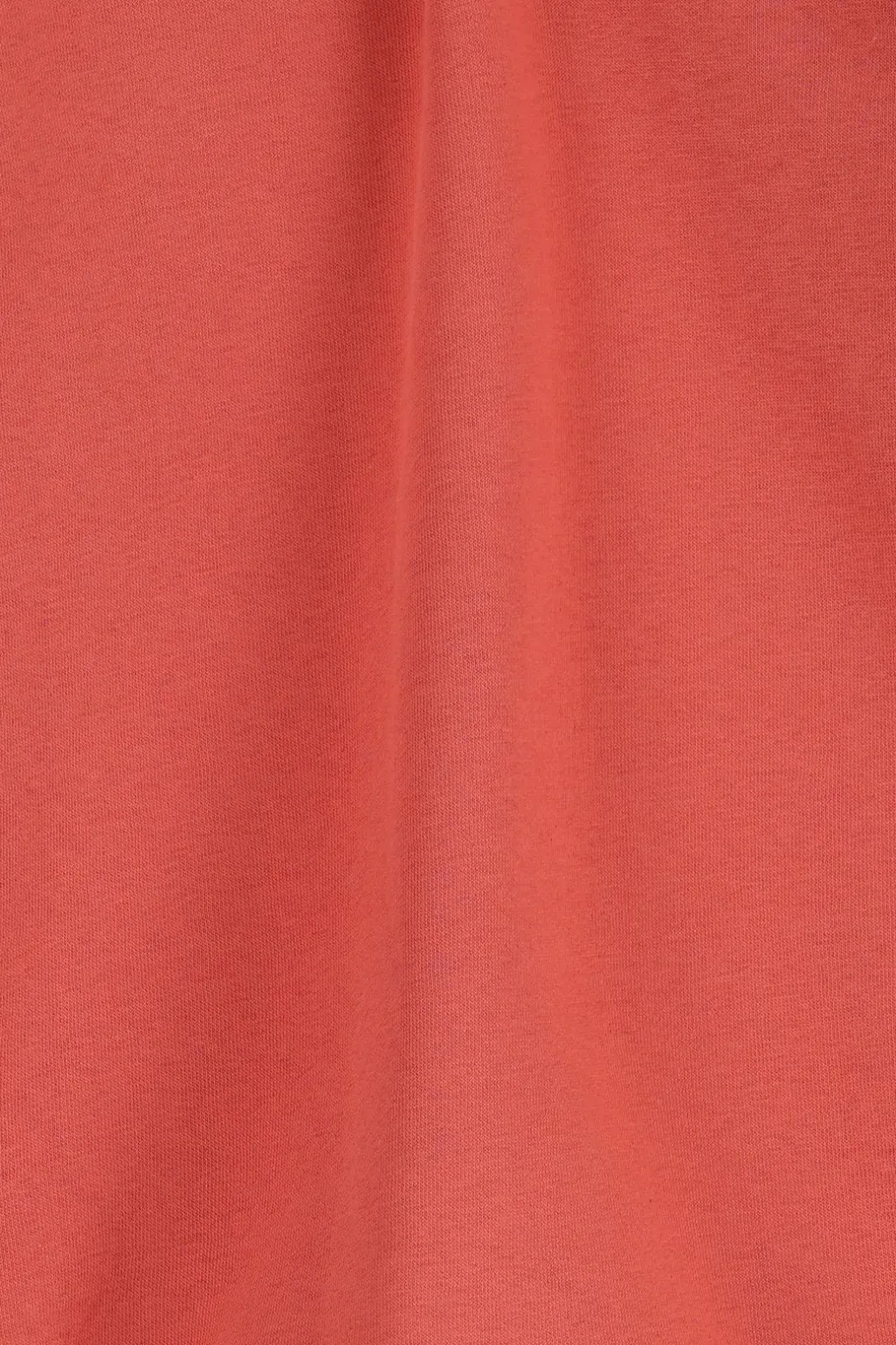Oranje sweater met ruffle details