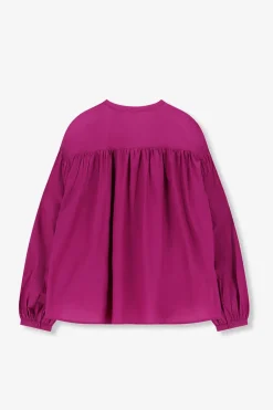 Paarse oversized blouse