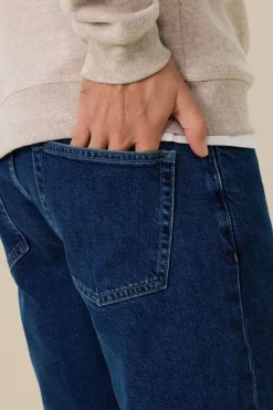Philo blauwe mid-rise regular fit jeans