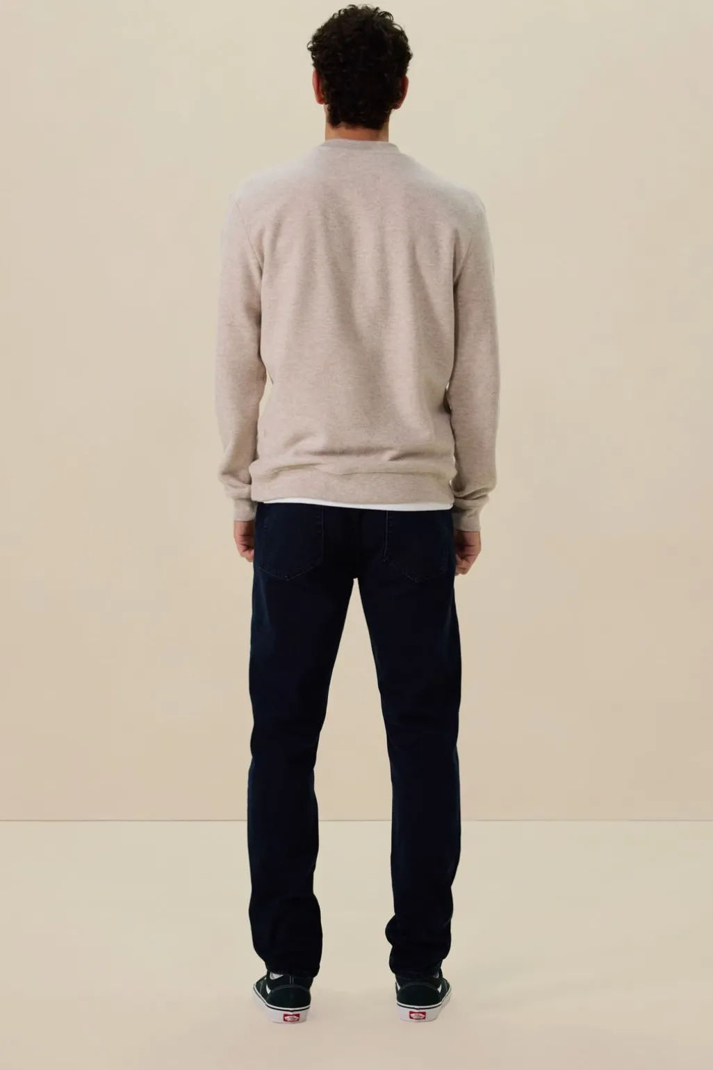Philo donkerblauwe mid-rise regular fit jeans