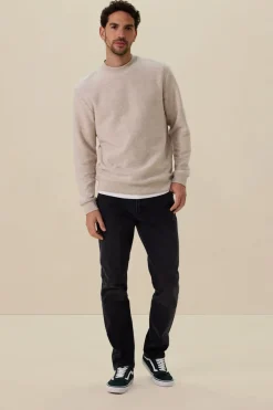 Philo zwarte mid-rise regular fit jeans