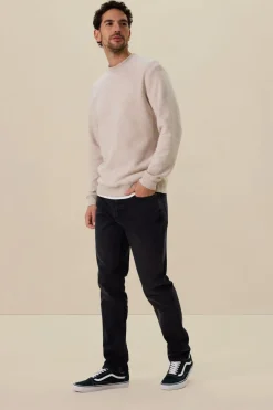 Philo zwarte mid-rise regular fit jeans